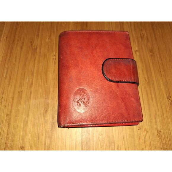 Buxton Embossed  Leather Coin Purse Wallet - Picture 10 of 10